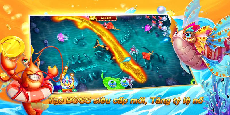 Slingshot Bắn Cá - Game Đổi Thưởng Hấp Dẫn Nhất 2024